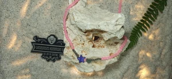 Halskette Rose Pearl Komplettansicht 5